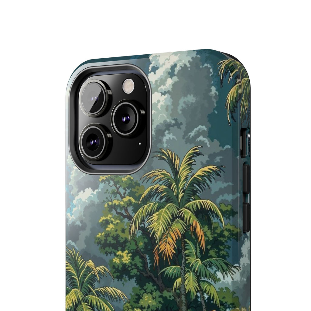 Tropical Paradise Tough iPhone and Samsung Cases - Beach Vibe, Summer Gift, Durable Protection for Adventure Lovers, Coastal Decor, Phone Accessories