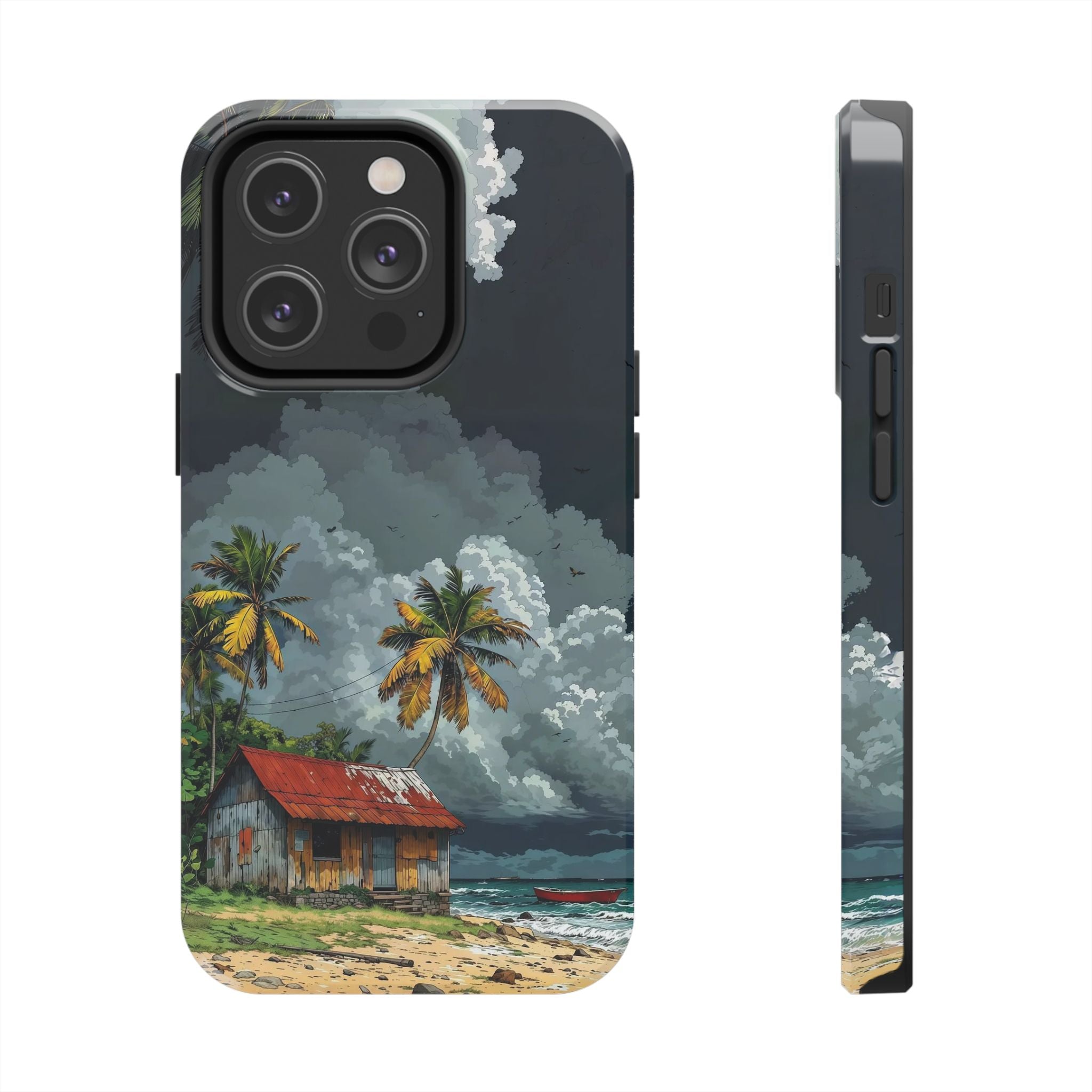 Tropical Beach Phone Cases - Coastal Vibes, Summer Gift, Adventure Ready, Travel Companion, Protective Cover Layer