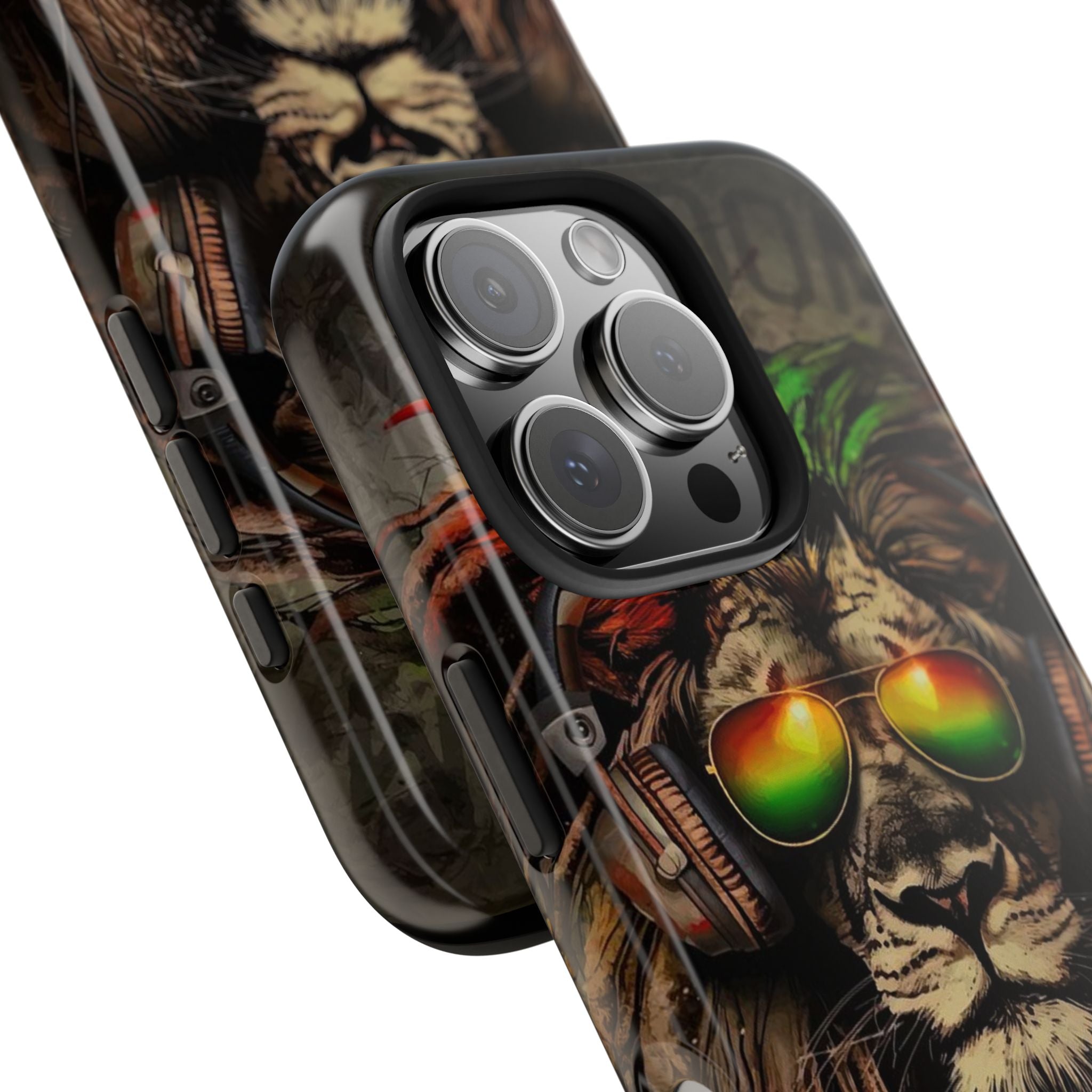 Reggae Lion Iphone Phone Case - Tough Phone Cases for Music Lovers, Gift for Rasta Fans, Vibrant Phone Cover, Unique Phone Accessories, [...]