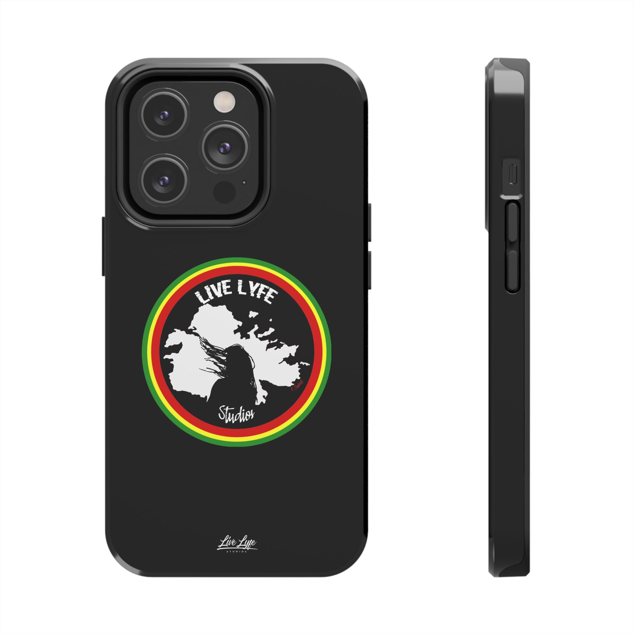 Livel Lyfe Phone Case – Sleek Black Cover