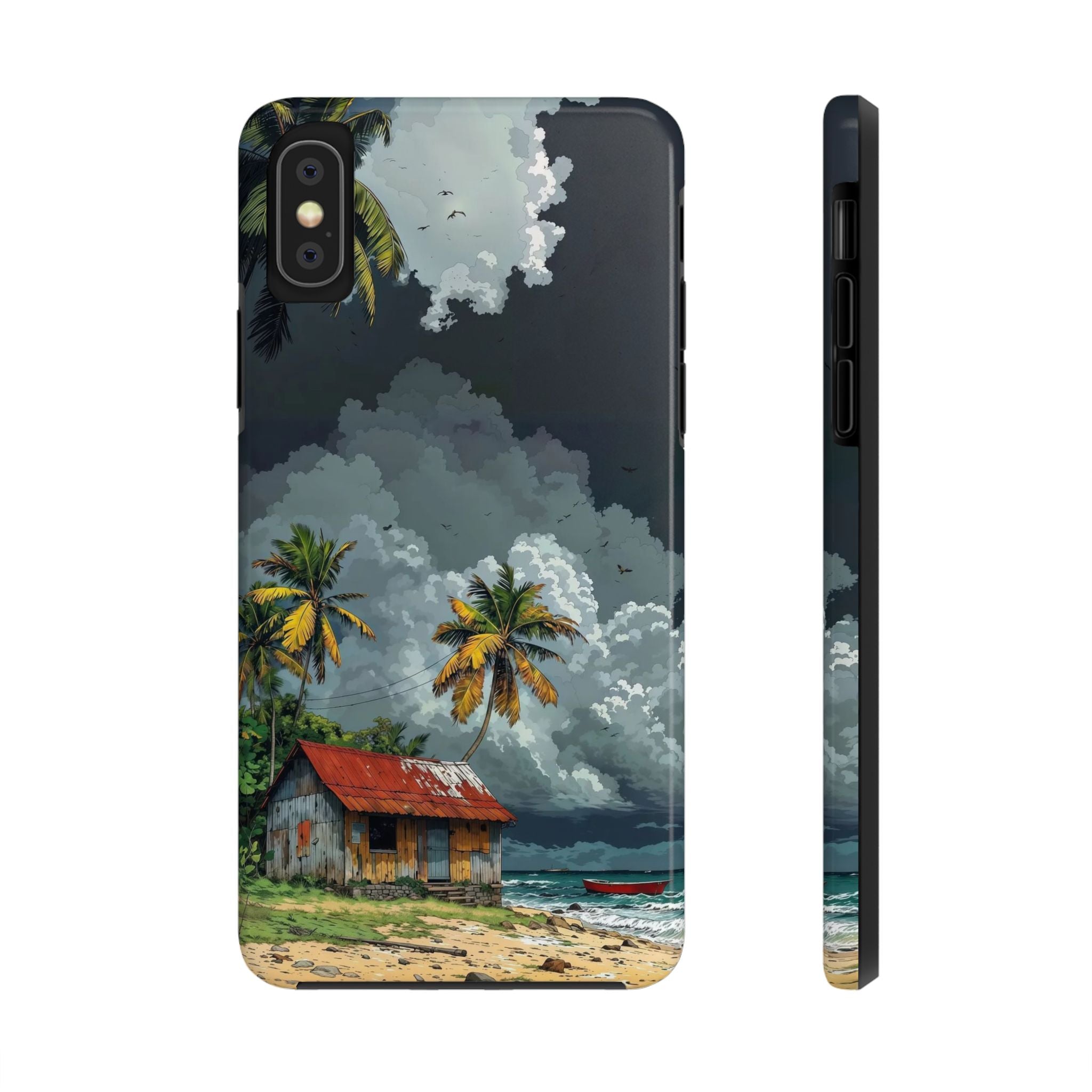 Tropical Beach Phone Cases - Coastal Vibes, Summer Gift, Adventure Ready, Travel Companion, Protective Cover Layer