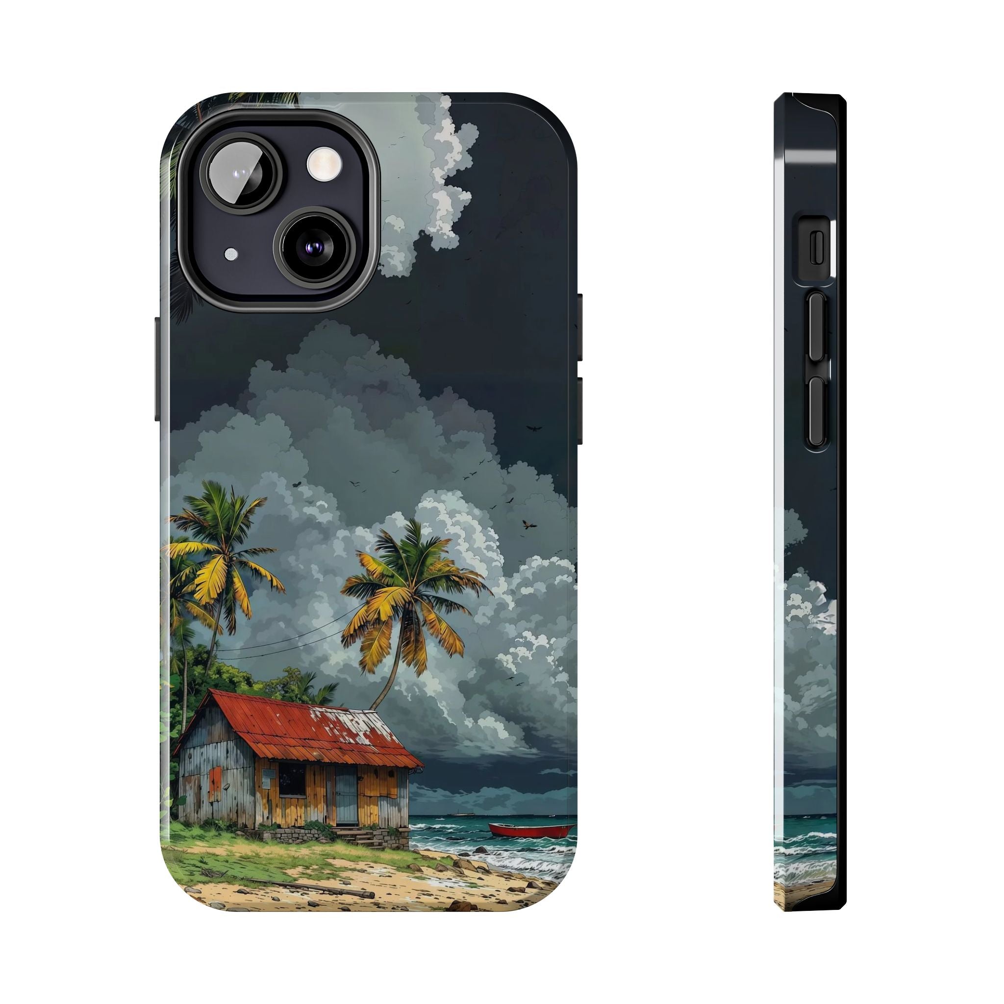Tropical Beach Phone Cases - Coastal Vibes, Summer Gift, Adventure Ready, Travel Companion, Protective Cover Layer