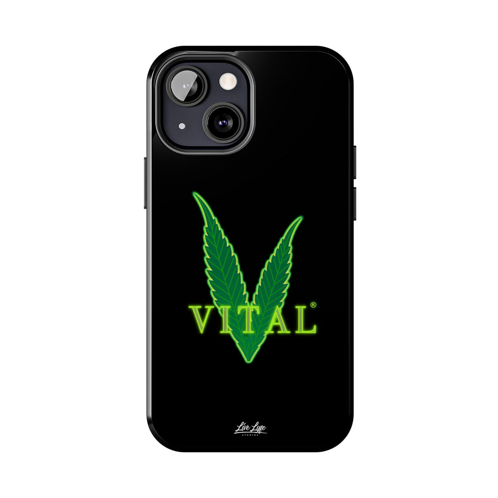 Vital Lyfe Phone Case – Sleek Black Cover