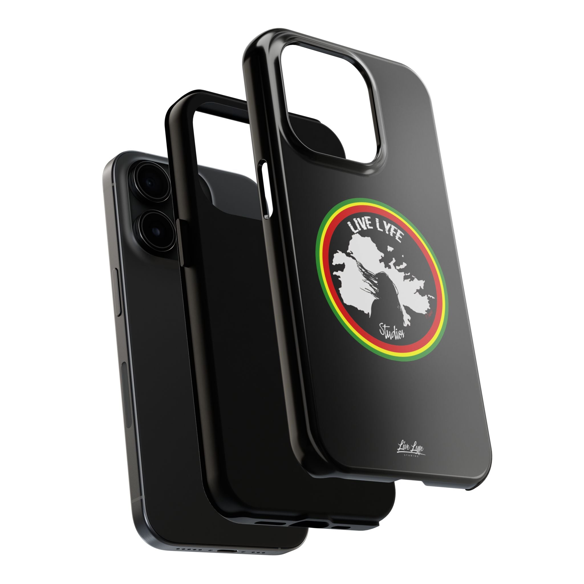 Livel Lyfe Phone Case – Sleek Black Cover