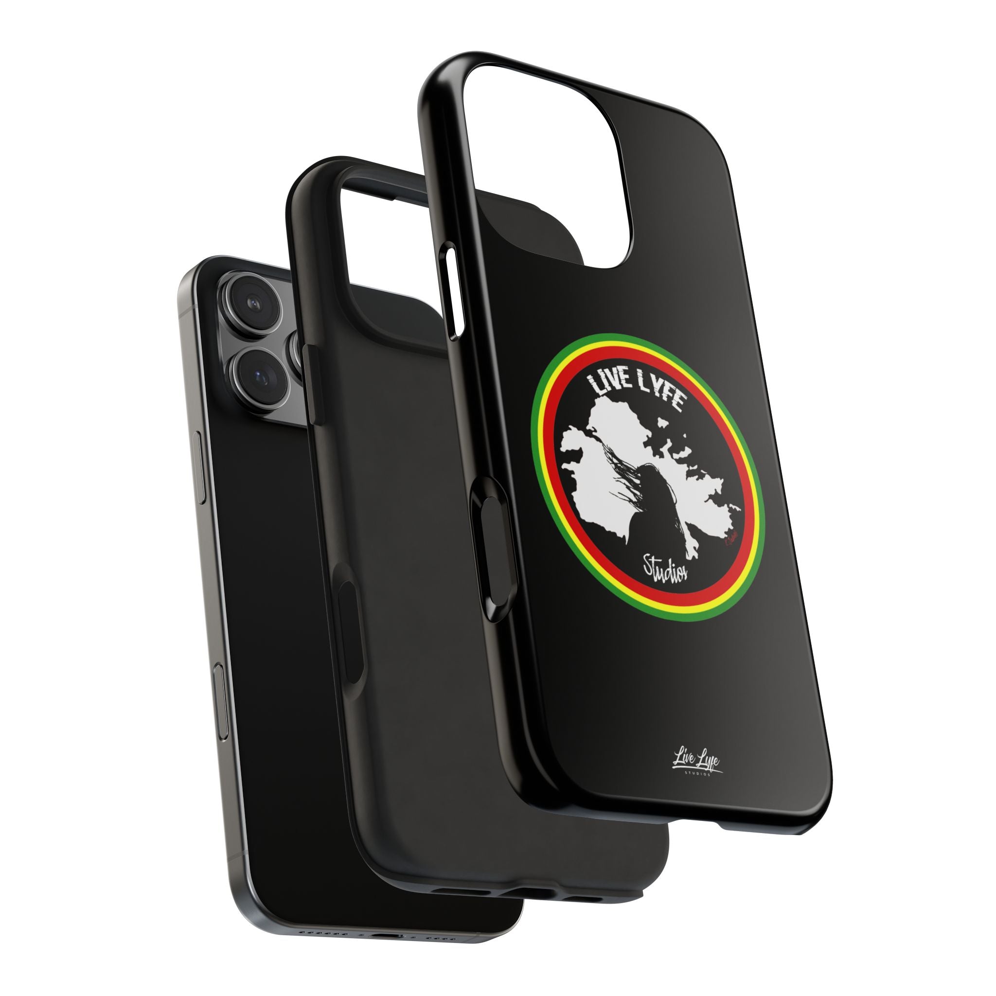 Livel Lyfe Phone Case – Sleek Black Cover
