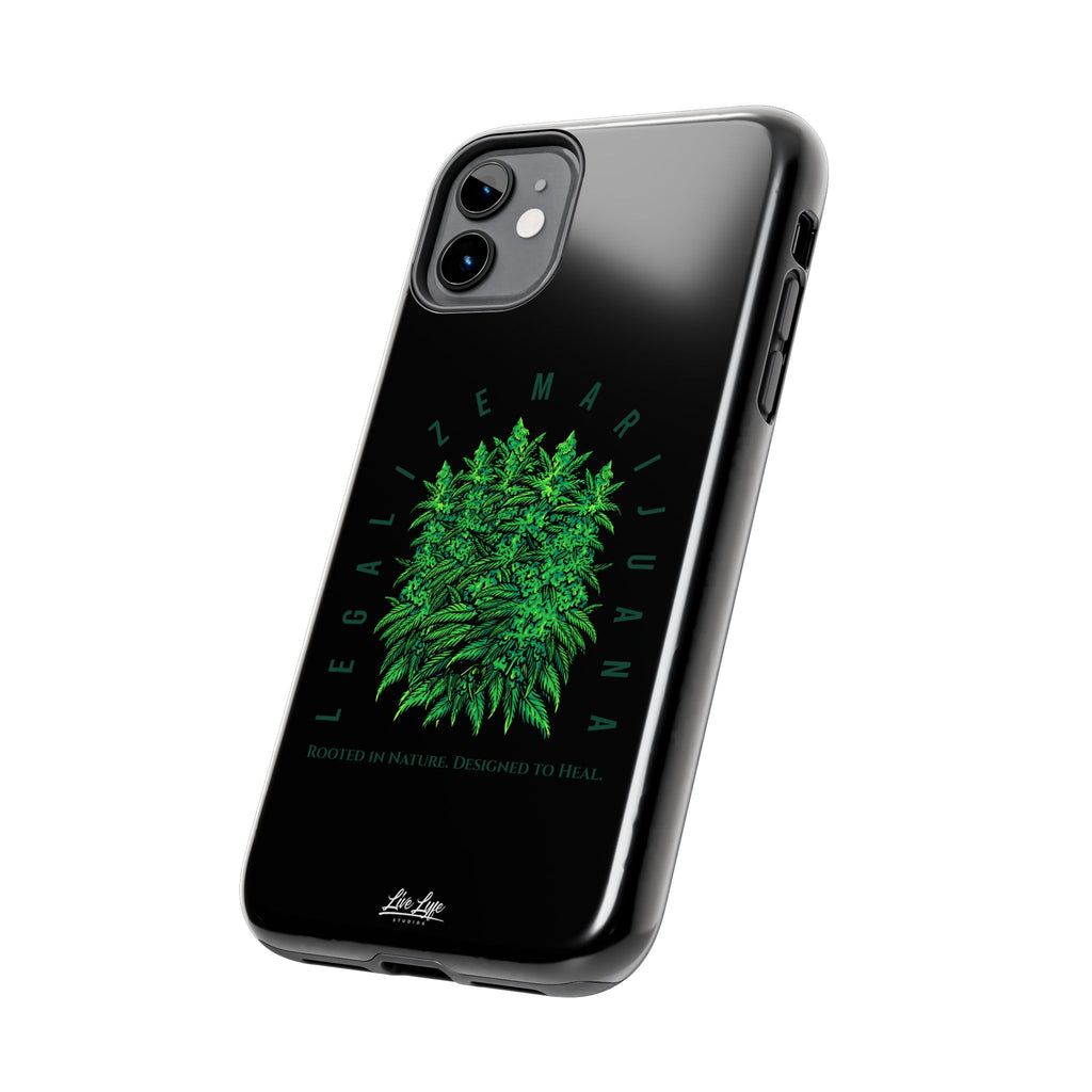 Legalize The Plant Phone Case – Sleek Black Cover
