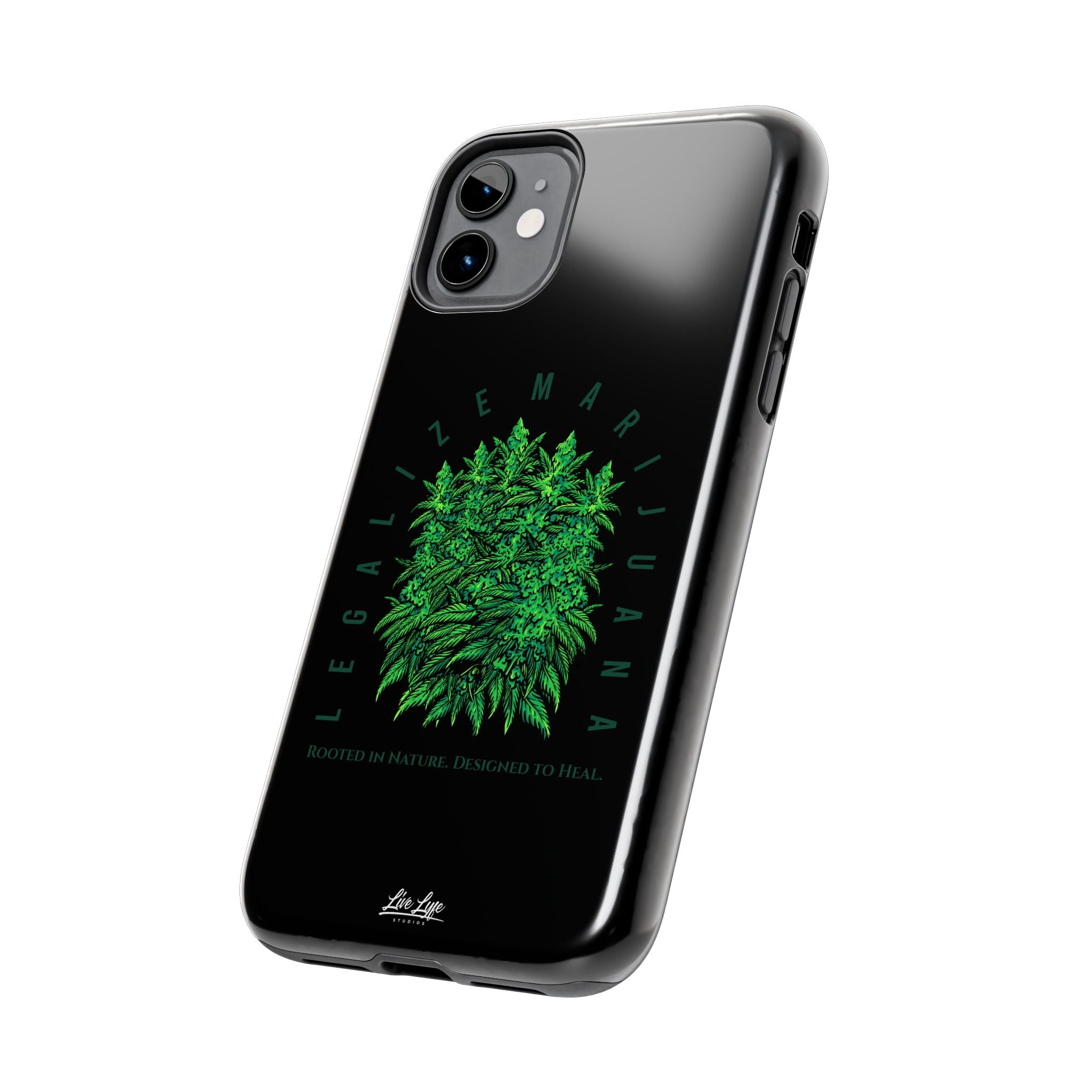 Legalize The Plant Phone Case – Sleek Black Cover