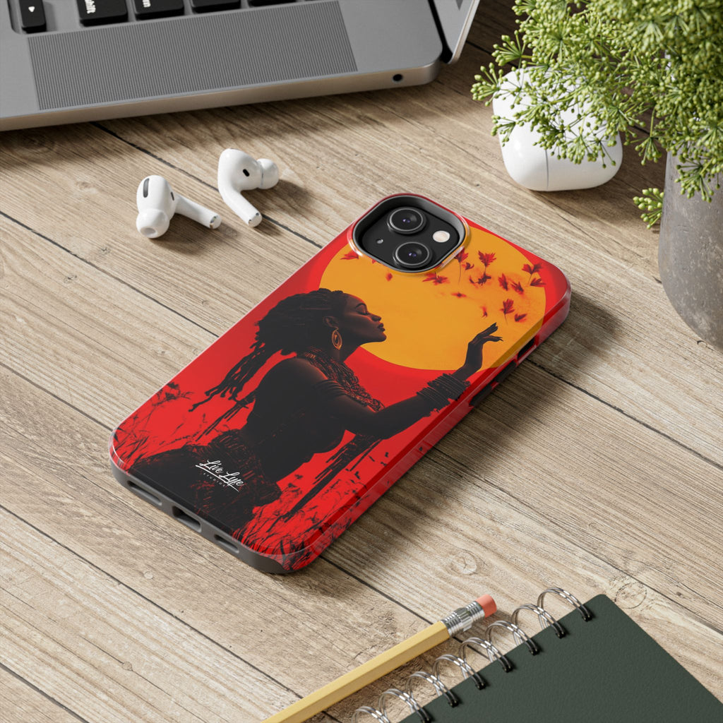 Sunset Spirit, Rasta Soul Awakening Phone Case