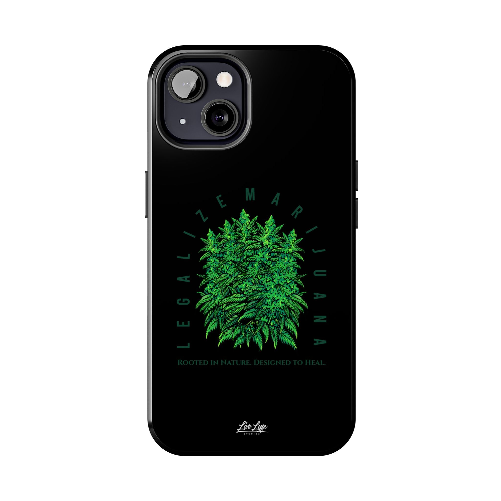 Legalize The Plant Phone Case – Sleek Black Cover