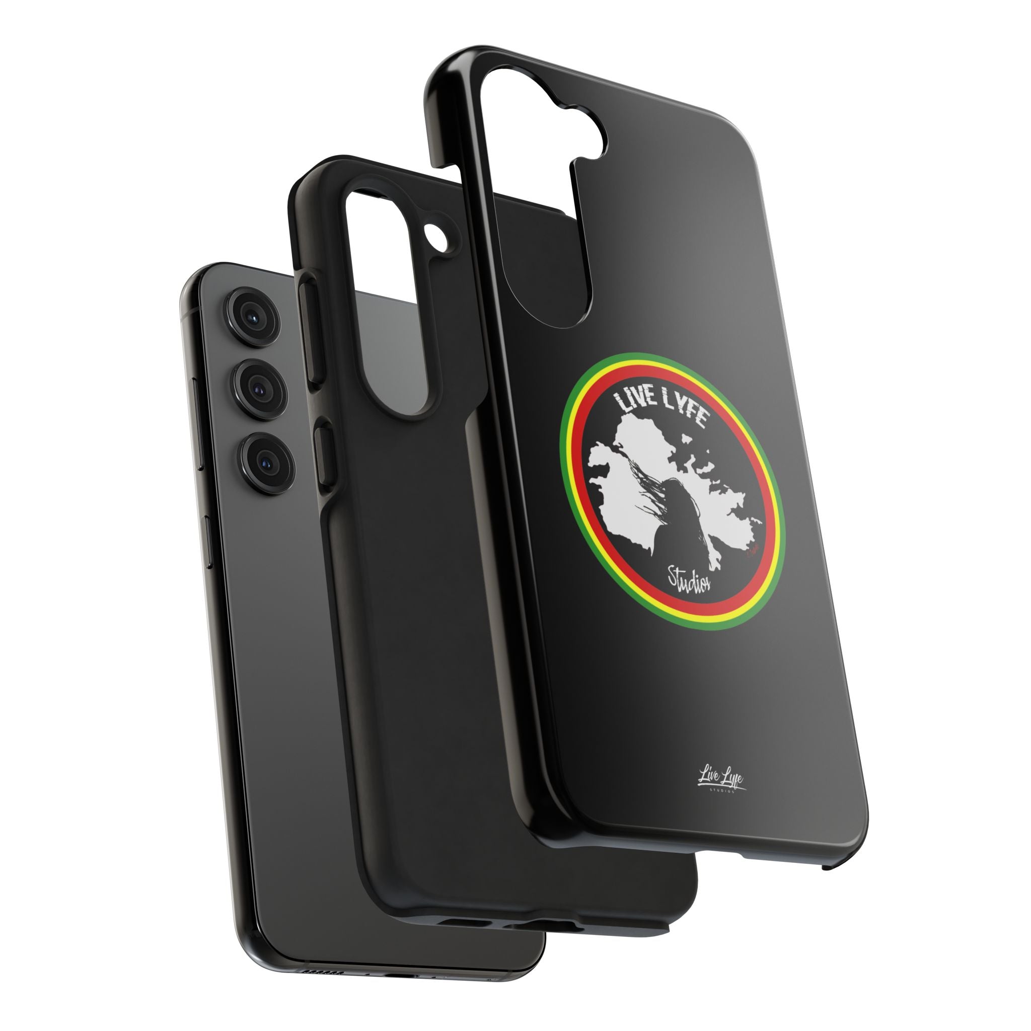 Livel Lyfe Phone Case – Sleek Black Cover