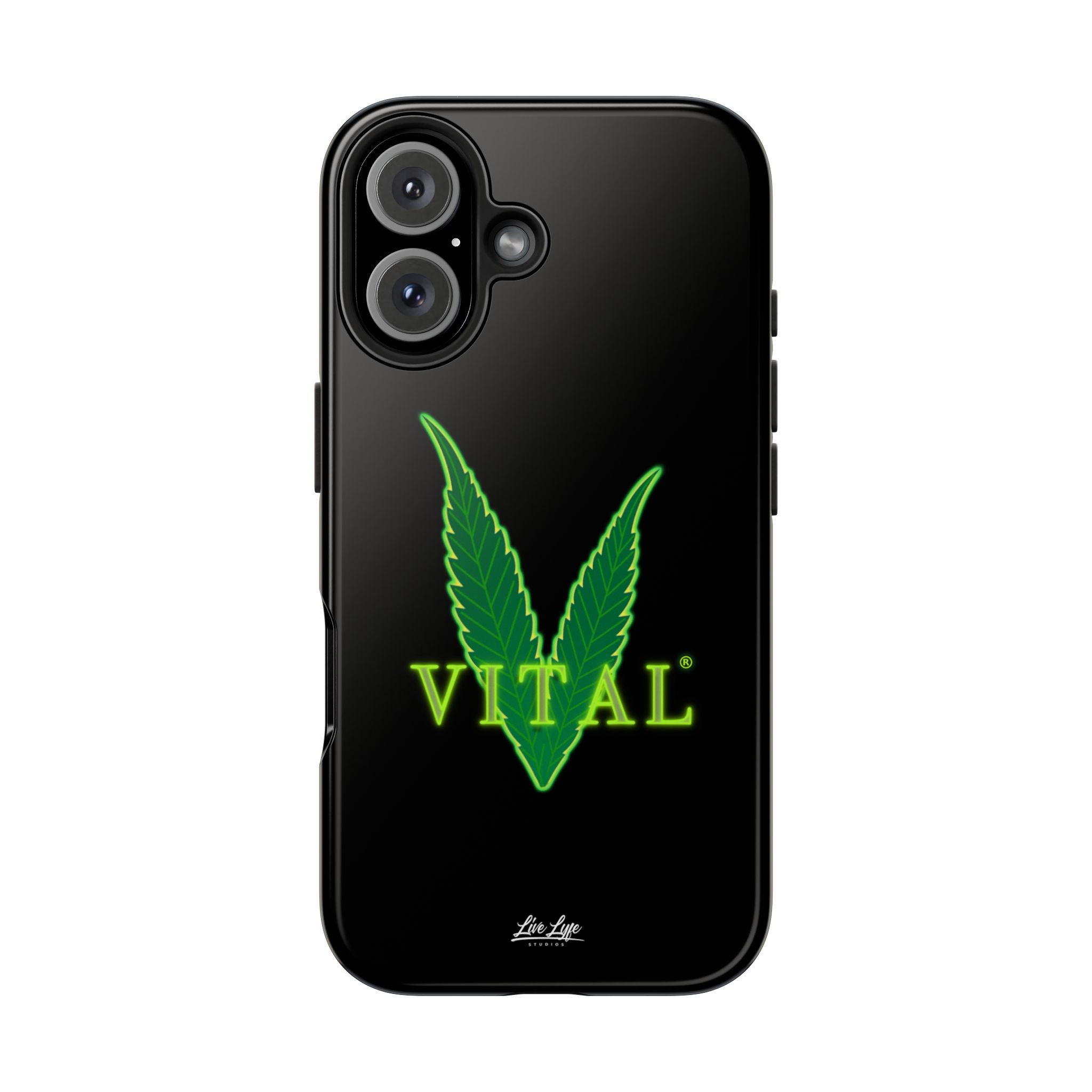 Vital Lyfe Phone Case – Sleek Black Cover