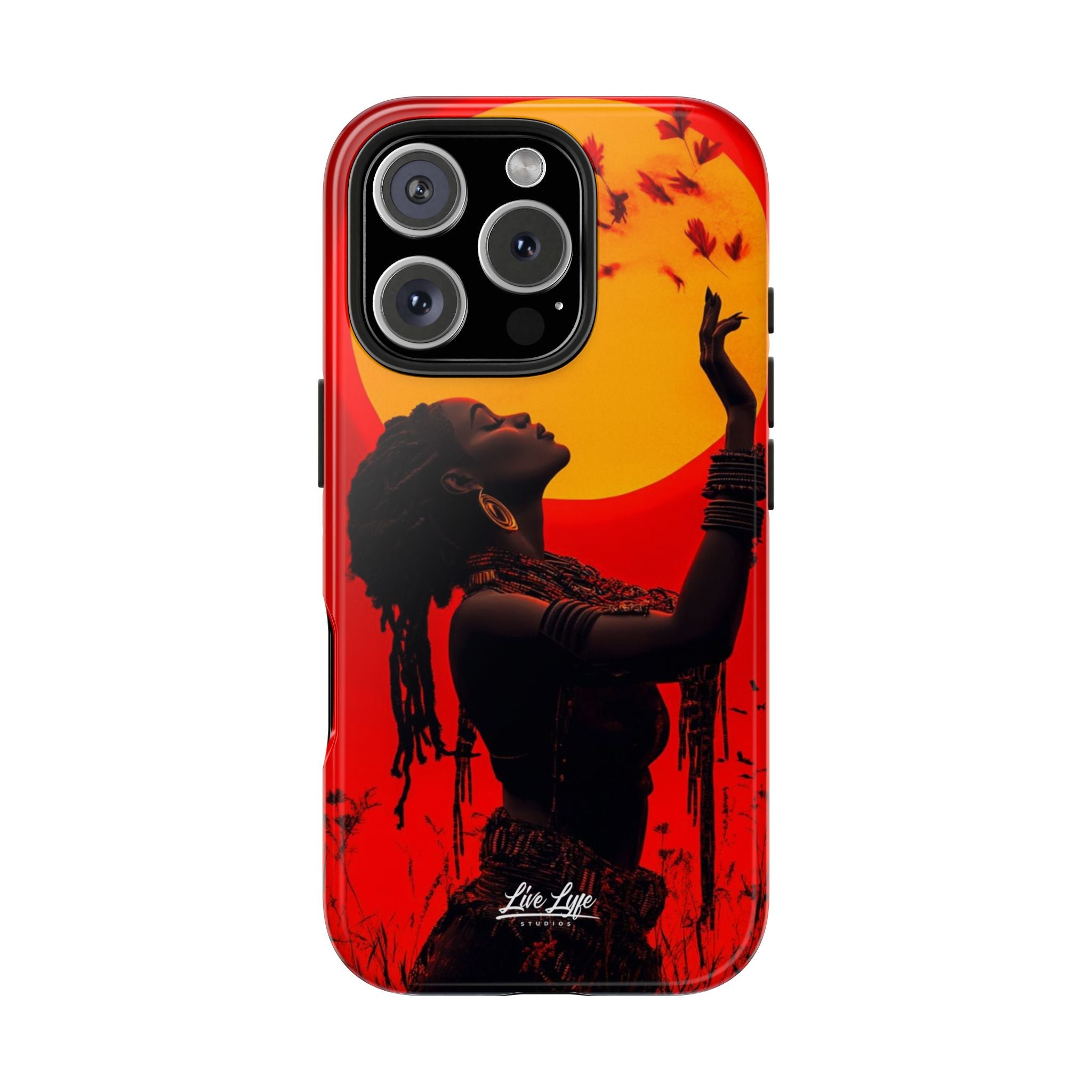 Sunset Spirit, Rasta Soul Awakening Phone Case