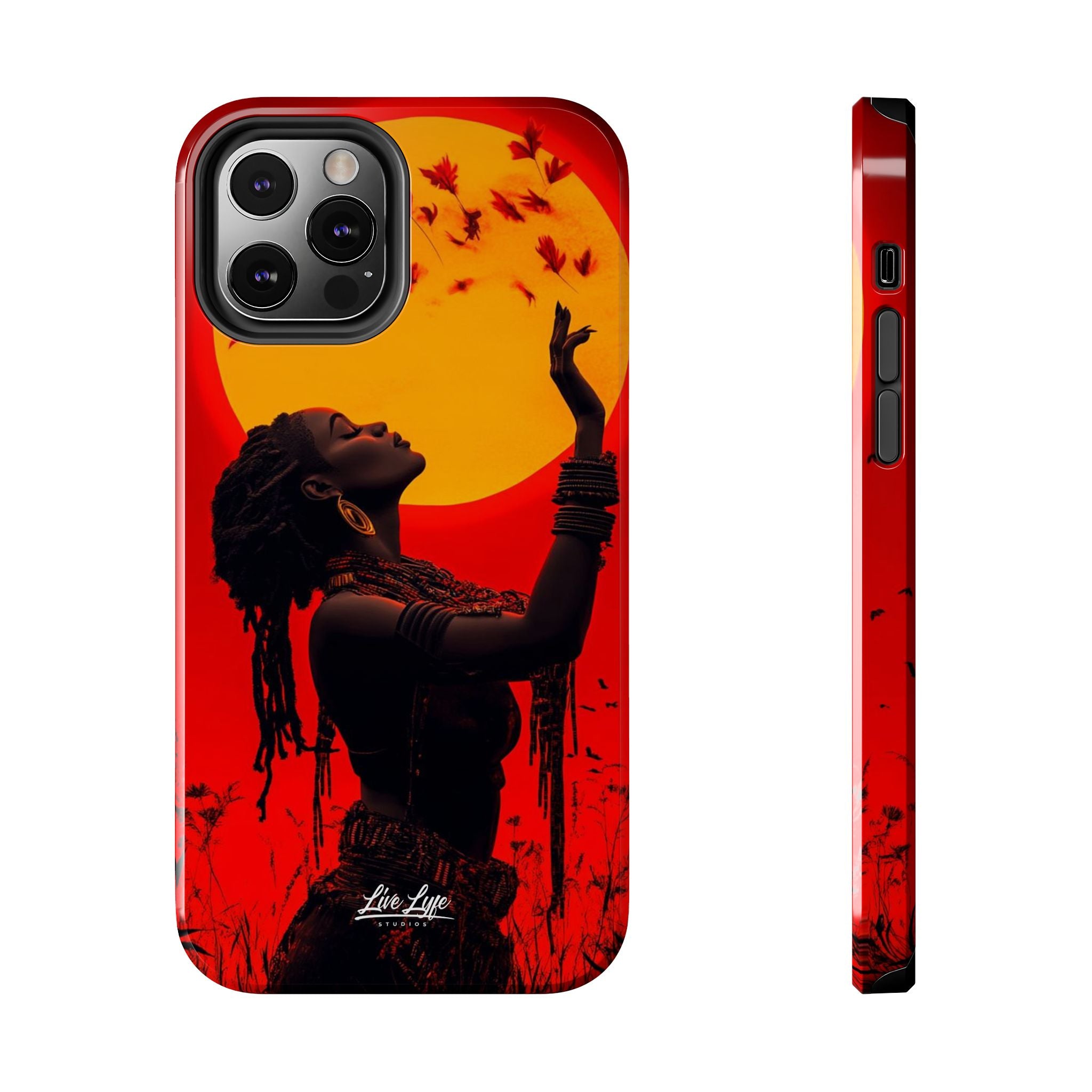 Sunset Spirit, Rasta Soul Awakening Phone Case