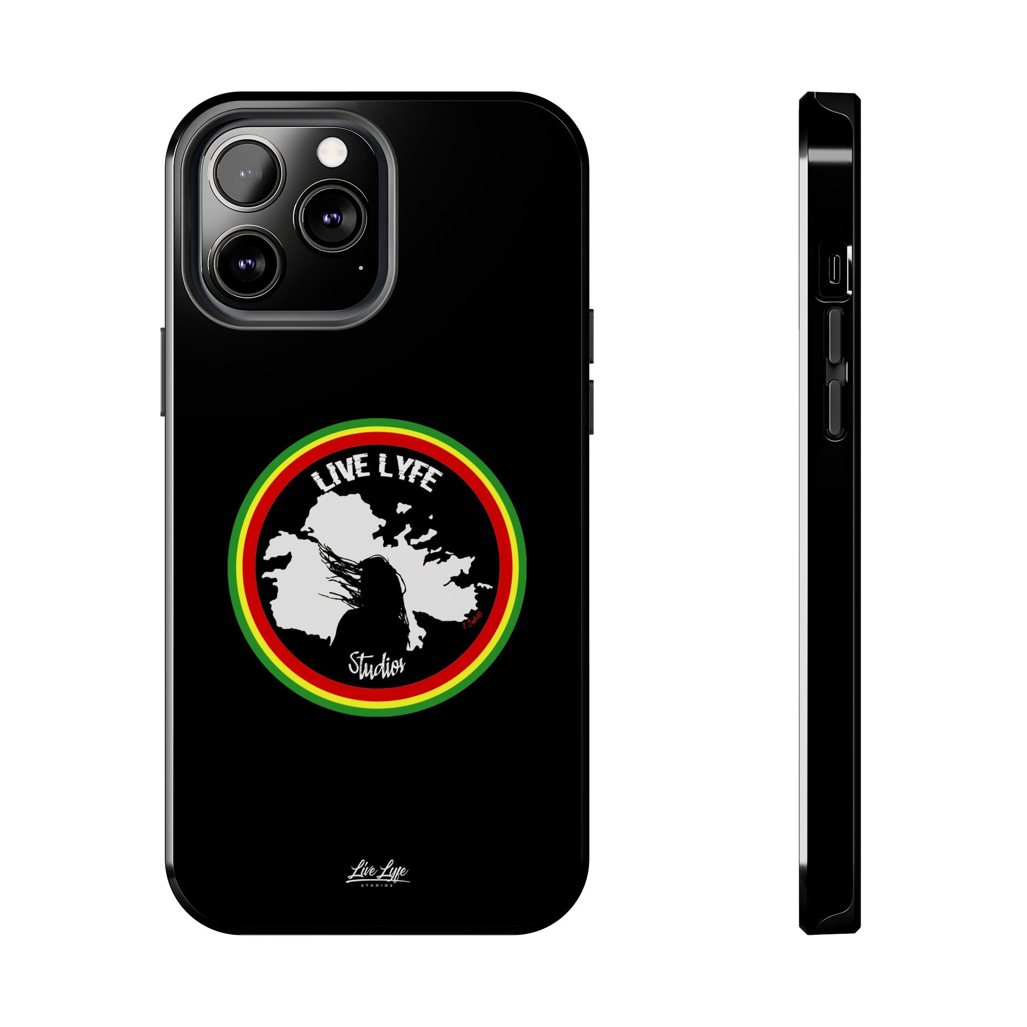 Livel Lyfe Phone Case – Sleek Black Cover
