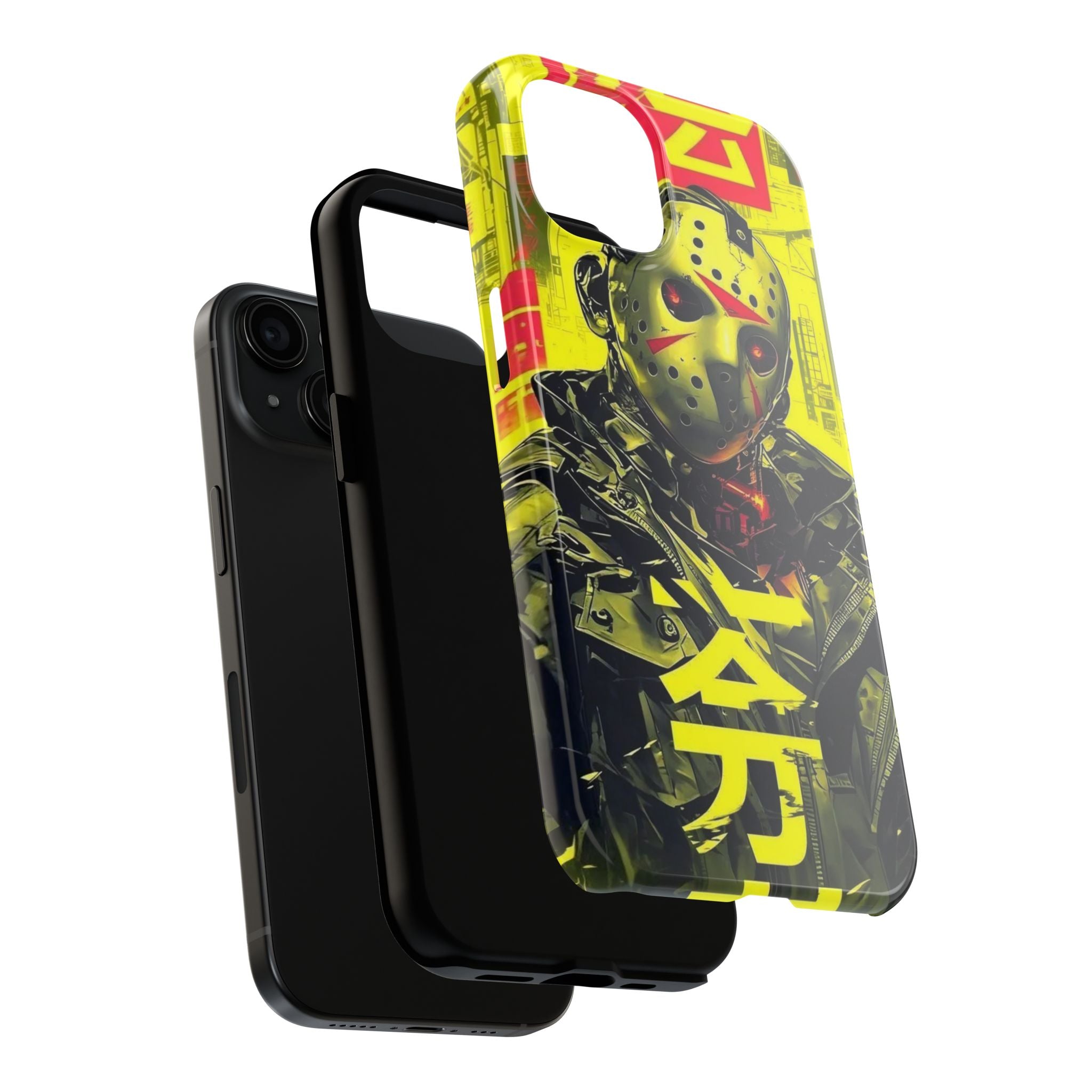Cyberpunk Tough Phone Case - Unique Tech Accessory for Gamers, Gift for Birthdays, Holidays, Phone Protection, Stylish Design