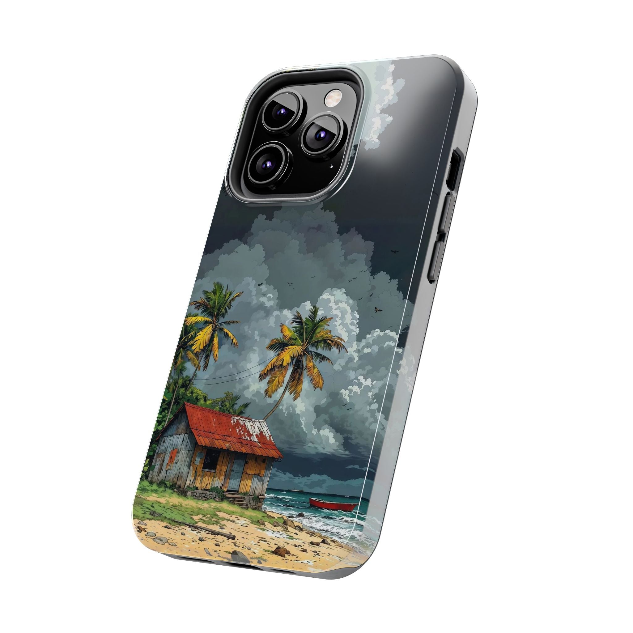 Tropical Beach Phone Cases - Coastal Vibes, Summer Gift, Adventure Ready, Travel Companion, Protective Cover Layer