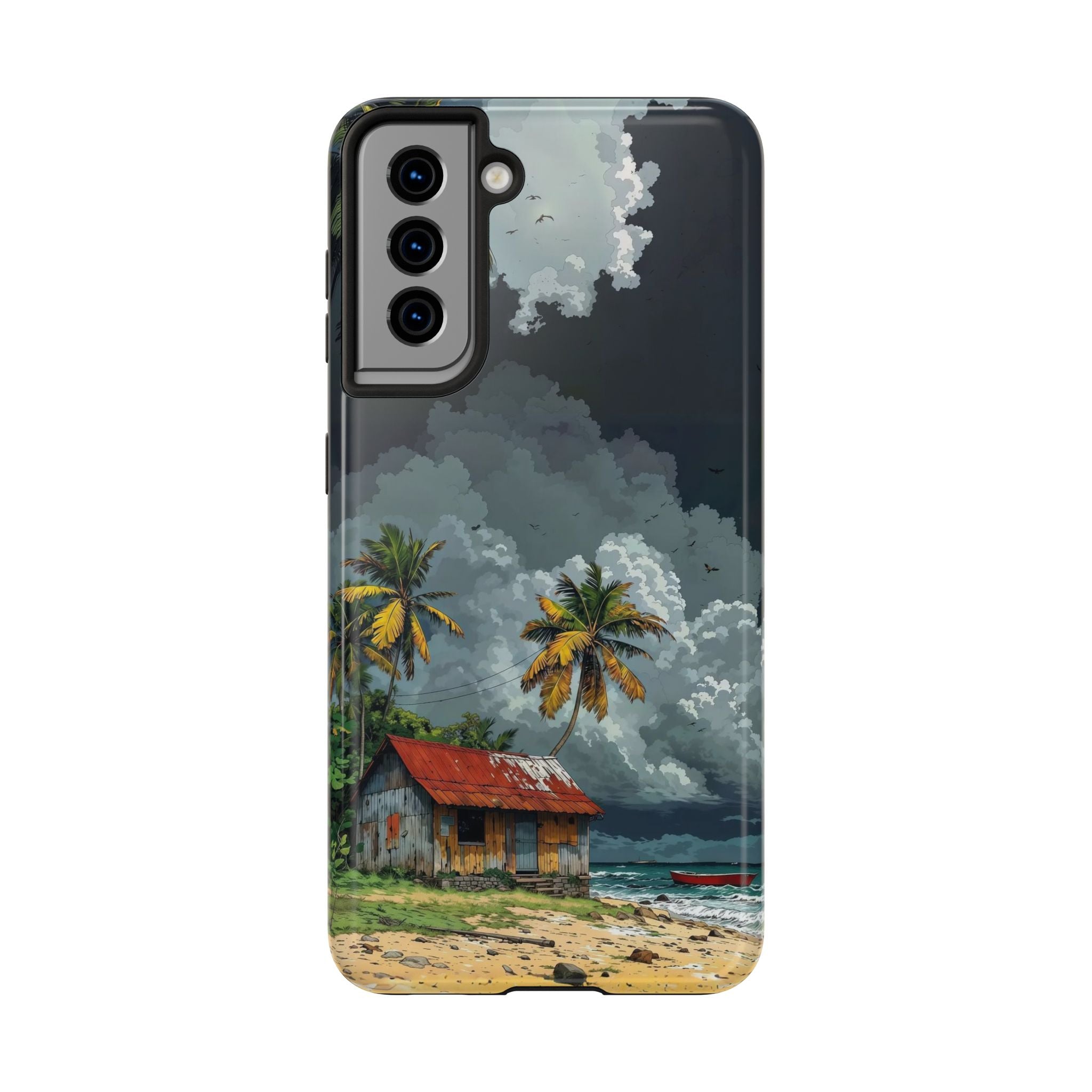 Tropical Beach Phone Cases - Coastal Vibes, Summer Gift, Adventure Ready, Travel Companion, Protective Cover Layer