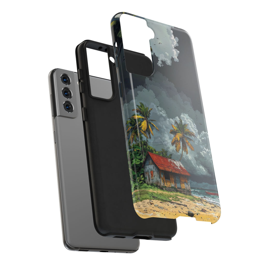 Tropical Beach Phone Cases - Coastal Vibes, Summer Gift, Adventure Ready, Travel Companion, Protective Cover Layer